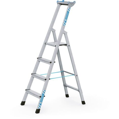 ZARGES XLstep S - LM-Stufen-Stehleiter 4 Stufen (1/5)