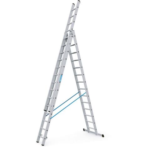 ZARGES Mehrzweckleiter Skymaster DX, 3 x 14 Sprossen (1/5)