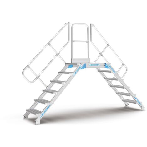 ZARGES LM-Überstieg 60° 6 Stufen, 600 mm breit, Höhe 1.380 mm (1/5)