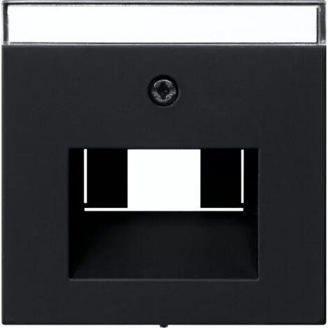 Gira Abdeckung sw BSF UAE/IAE+Netzwerk 0284005 (1/2)