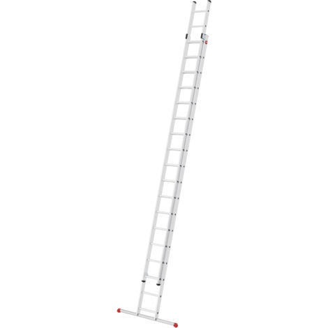 Hailo S80 ProfiStep duo, Aluminium-Schiebeleiter 2-teilig, 2x18 Sprossen (1/5)