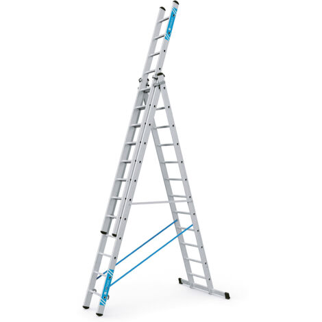 ZARGES Mehrzweckleiter Skymaster X, LM, 3 x 12 Sprossen (1/5)