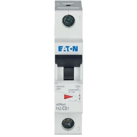 Eaton Leitungsschutzschalter C 3A, 1p FAZ-C3/1 (1/5)