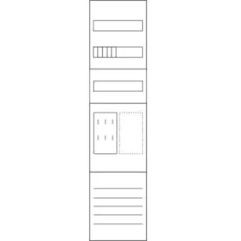 Eaton Zählerfeld 1ZP, 5pol. ZSD-M17B0013