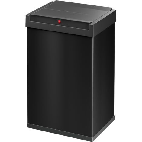 Hailo Big-Box Swing L, Großraum-Müllbox, 35 ltr, Schwarz