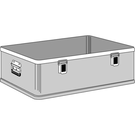 ZARGES Transportkiste K 470 Plus - Unterteil 750 x 550 x 220 mm (1/4)