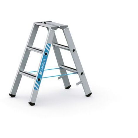 ZARGES Saferstep B - LM-Stufen-Stehleiter 2 x 3 Stufen (1/4)