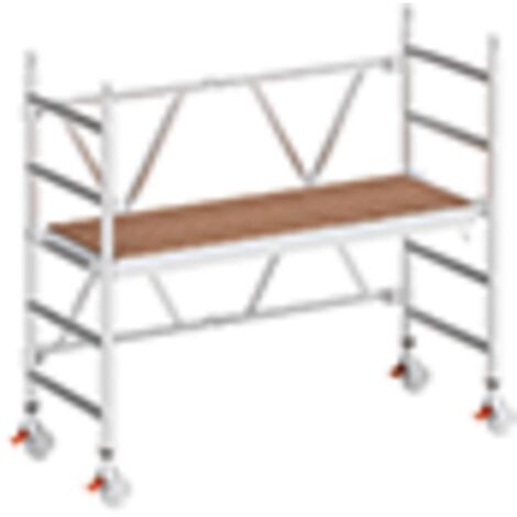 ZARGES Klappgerüst 0.75x1.80 m Arbeitshöhe ca. 3.00 m (1/4)
