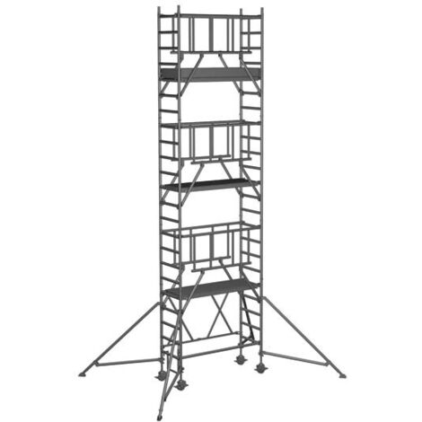 ZARGES Compactmaster S-PLUS 1T - Klappgerüst Arbeitshöhe 7.65 m (1/4)