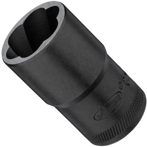 VIGOR Innenvierkant Antrieb 12,5 = 1/2 Zoll Spiralnutenausdreher-Einsatz V3742 Vierkant hohl 12,5 mm (1/2 Zoll) 21 Gesamtlänge: 34 mm (1/4)