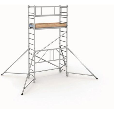 ZARGES PaxTower 1T - Klappgerüst, Arbeitshöhe 4.55 m (1/2)