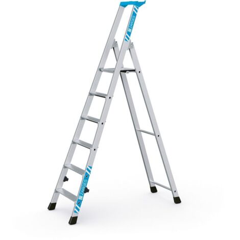 ZARGES Nova S - Stufen-Stehleiter 6 Stufen (1/5)