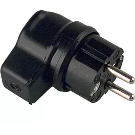 Bachmann Vollgummi-Winkelstecker sw 919.178 (1/2)