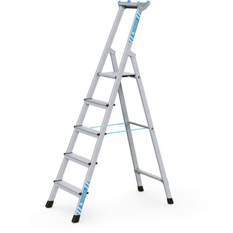 ZARGES XLstep S - LM-Stufen-Stehleiter 5 Stufen (1/5)
