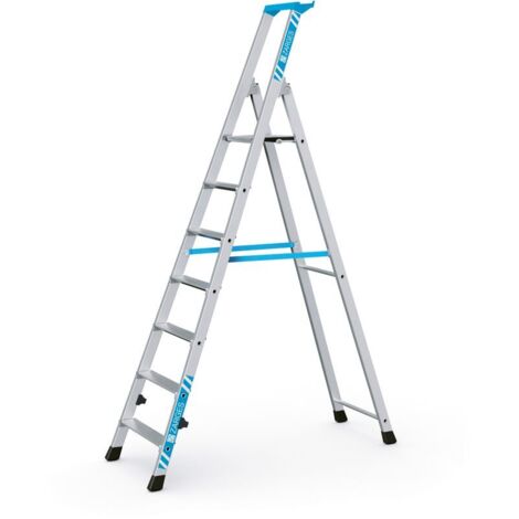 ZARGES Nova S - Stufen-Stehleiter 7 Stufen (1/5)