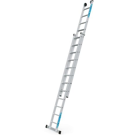 ZARGES Everest Plus 2E - Schiebeleiter 2 x 12 Stufen (1/5)