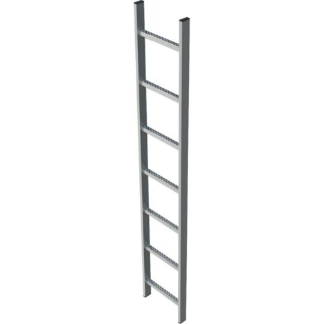 ZARGES Schachtleiter verzinkt 8 Sprossen LW400 mm (1/3)