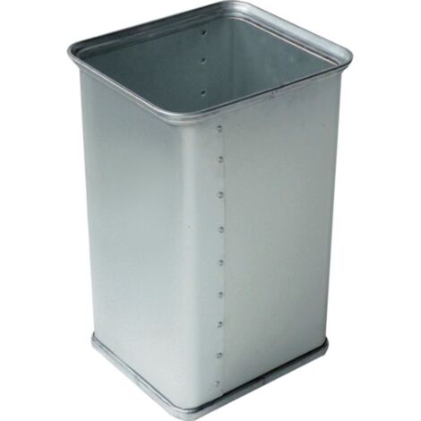 ZARGES Abfallsammler, eloxiert 45 Liter (1/2)