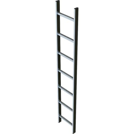 ZARGES Schachtleiter Edelstahl 15 Sprossen LW400 mm (1/2)