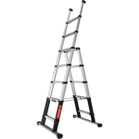 Zarges LM-Teleskop Kombileiter 7 Stufen (1/4)