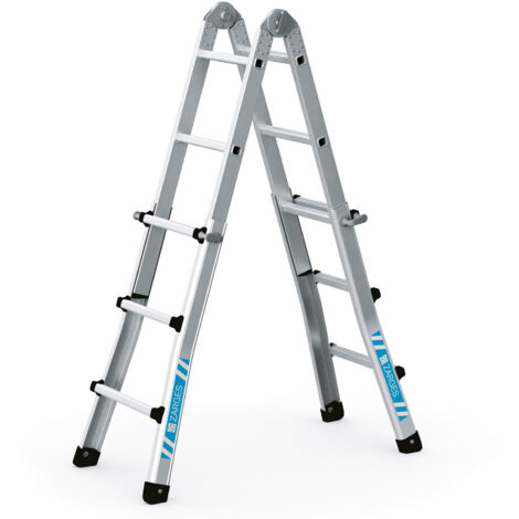 ZARGES Variomax V - LM-Teleskop-Leiter 4 x 3 Sprossen (1/5)