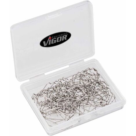 VIGOR Klammern, V-Format 0,6 mm V3671 Anzahl Werkzeuge: 100 (1/5)
