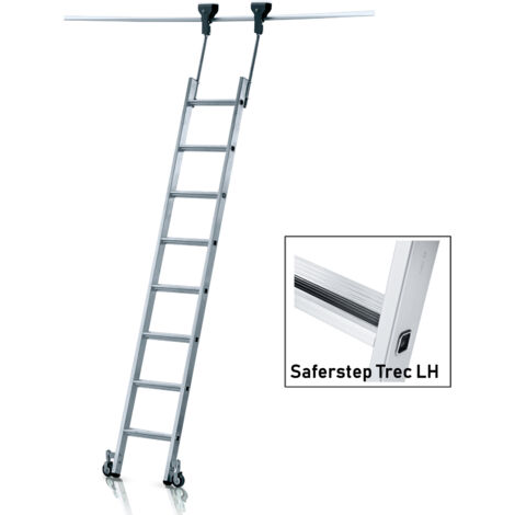 ZARGES Saferstep Trec LH - LM-Stufen-Regalleiter 8 Stufen (1/5)