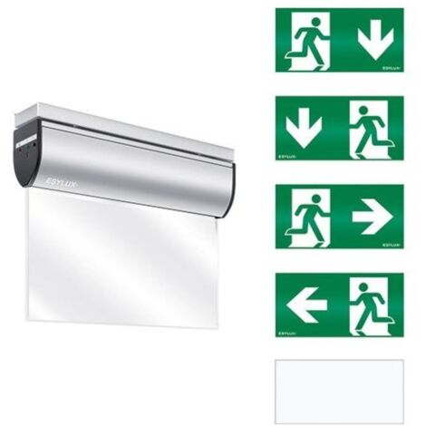 ESYLUX LED-Rettungszeichenleuchte 3h, 25m SLCEL LED, EN10031618 (1/2)