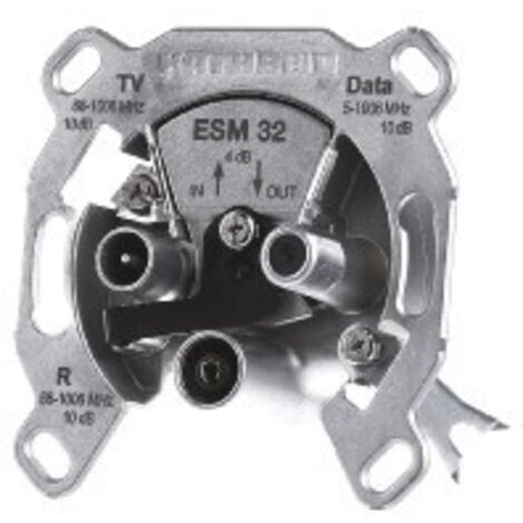 Kathrein BK-Modem-Steckdose Durchgangsd.breitban ESM 32 (1/2)