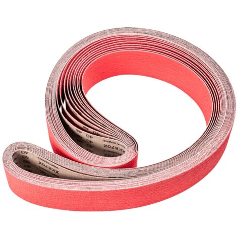PFERD Keramikkorn Schleifband BA 75x2500mm CO-COOL40 für Edelstahl-Schliff mit Bandschleifer (1/5)