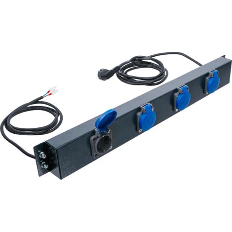 BGS Netzversorgungsleiste 4-fach für Schrankwand-System - 80190 (1/4)