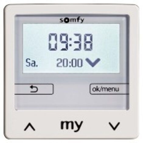 Somfy Chronis Smoove IB+ Pure White o. Rahmen 1805284 (1/2)