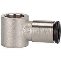 Riegler L-Ringstück, für Hohlschraube G 1/4, Schlauch-Ø 10 mm, MS vern.