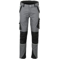 Planam Bundhose Norit Herren schiefer/schwarz 58