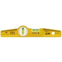 STABILA Torpedo 81S REM 25 cm Magnetic Base Bubble Level mit Gürtelholster