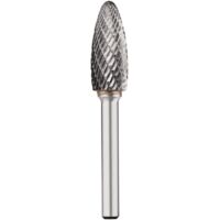 RHODIUS HF H ALPHA, 1 Stück, 12,7 x 32,0 x 6,0 x 77 mm, Alpha Hartmetall-Frässtift Form H