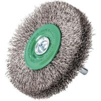Rundbürste Ø 60 mm Drahtstärke 0,2 mm Edelstahl 18 mm 15000 min-¹