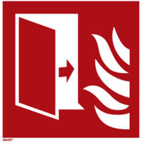 Brandschutzzeichen Feuerschutztür, Typ: 12150