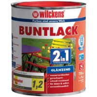 Wilckens Buntlack 2in1 RAL9010 Reinweiß glänzend 0,75l 10491000050
