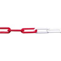 PÖSAMO Kunststoffk. Polyethylen rot/weiß 6,0 Polyb. 5m