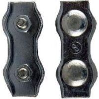 PÖSAMO Duplexklemmen galZn 3,0mmx35 M4 50 Stk