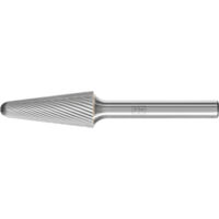 PFERD Hartmetall Frässtift Rundbogen KEL Ø 12x30mm Schaft-Ø 6 mm Z5 universal fein