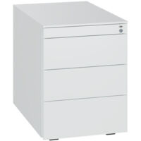 C+P Stahl-Rollcontainer, 563x430x781mm, 9010/9010