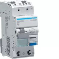FI/LS-Schutzschalter Hager 1p+N,Typ A,B13A,30 mA,6 kA, ADS913D,QuickConnect