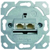 TELEGÄRTNER J00020A0395 RJ45-Anschlußd. 2-f ClassE o. Zentralpl.-'1053664'