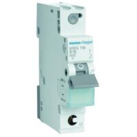 Hager Leitungsschutzschalter 1p. B-16A,6kA,1M QC MBS116