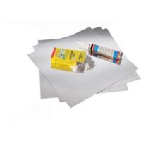 Magnetowand®-Set mit Zubehör Auf Tapete 4 Platten = 1 m² magnetoplan®