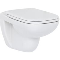 Wand-Tiefspül-WC Duravit D-Code 545 mm, weiß - 2535090000