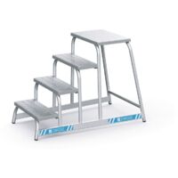 ZARGES Maschinentritt starr 4 Stufen