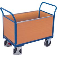 VARIOfit Vierwandwagen mit Holz 850 x 450 mm